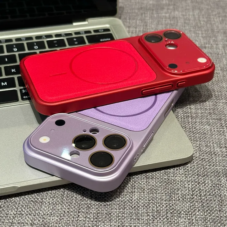 欧克里里秒变17手机壳适用苹果17/16promax荔枝纹iPhone15/14/13