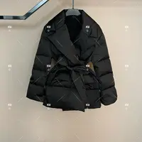 秋冬气质小香风设计师中长款羽绒服轻奢女 GS-57902