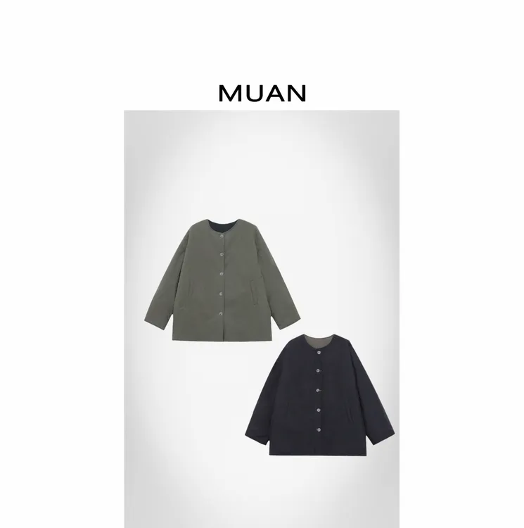 木岸MUAN：《本草纲目棉服》定制高级长袖棉服外套女D-DG3-6847