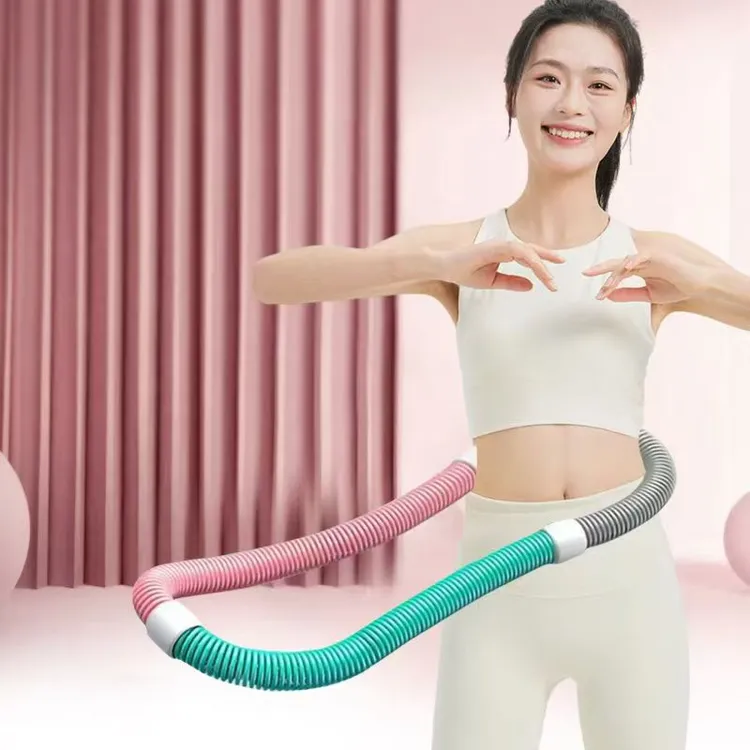 广威【升级静音款】弹簧呼啦圈家用软体呼啦圈成人不伤腰锻炼圈