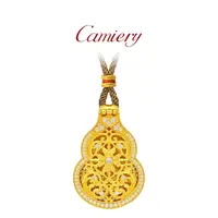 【奈斯专属】CAMIERY 轻奢可开合葫芦项链精致时尚