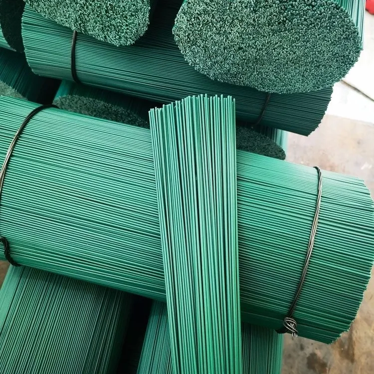 2号花杆手工diy假花枝塑料花绿色杆子仿真花枝花杆玫瑰花花朵清明