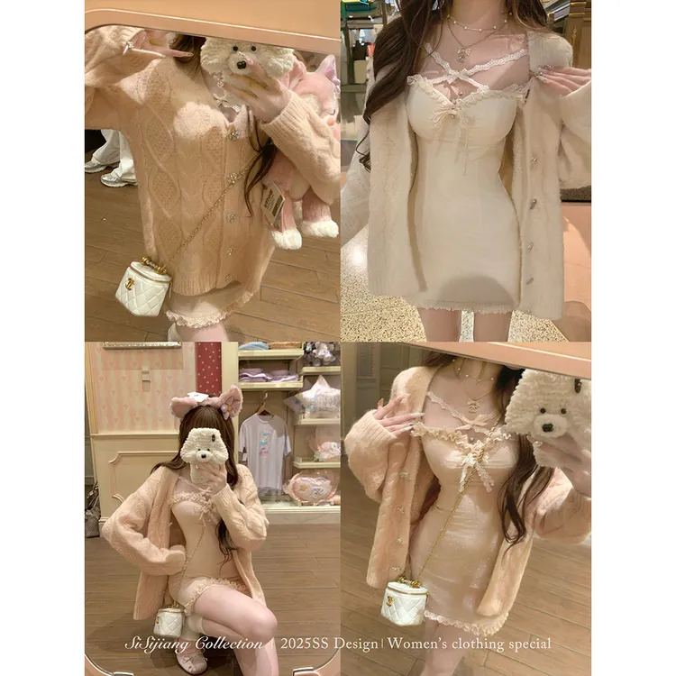 SISI JIANG【9/22 00:00新品】“杏仁草莓奶霜”