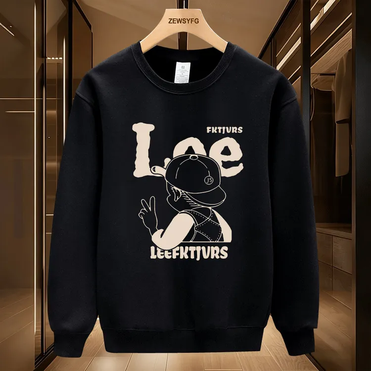 美式潮流高档重磅潮牌百搭长袖卫衣秋冬季男女款圆领套头休闲上衣