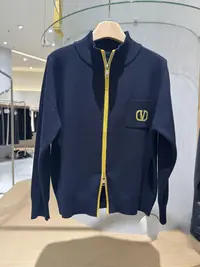 【U.M】温暖已至绵羊毛双拉链立领针织开衫
