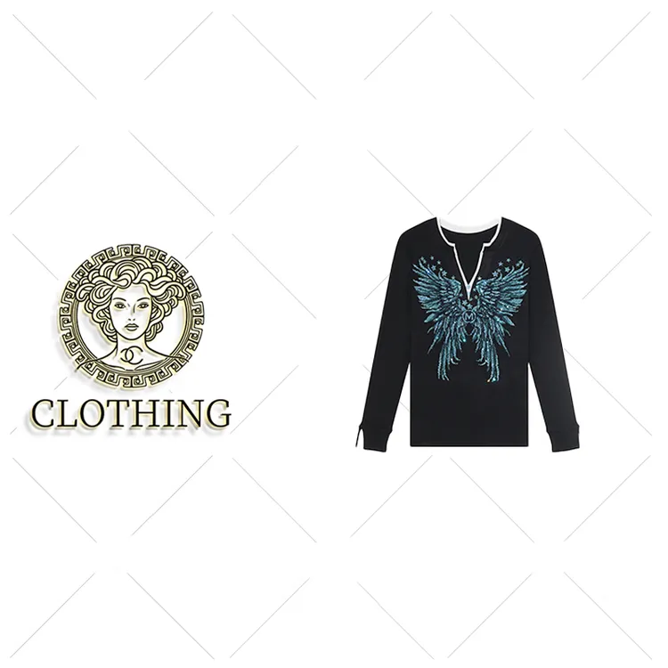 【CLOTHING/原创设计】B98651新款洋气百搭休闲上衣