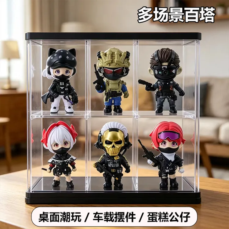 红狼露娜威龙手办盲盒三角洲行动周边模型公仔送男生小孩生日礼物