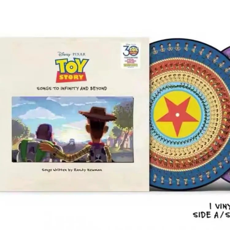 玩具总动员30周年金曲集 Toy Story 限量 动画胶 黑胶 1LP