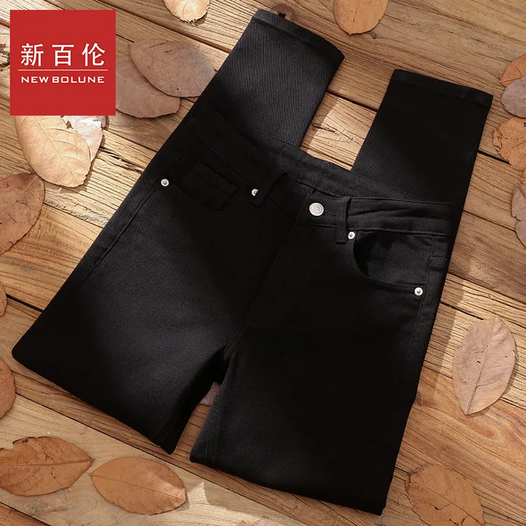 新百伦2026年春夏新款高端牛仔裤男士男款弹力潮流百搭牛仔裤男款商品图