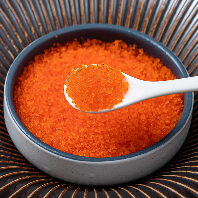 江船长大颗粒鱼籽新鲜调味鱼籽即食鱼仔酱寿司日料专用沙拉鱼籽