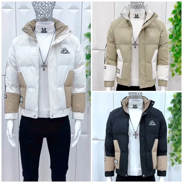 冬季男款棉服外套潮流百搭新款男士修身立领保暖棉服新款显瘦