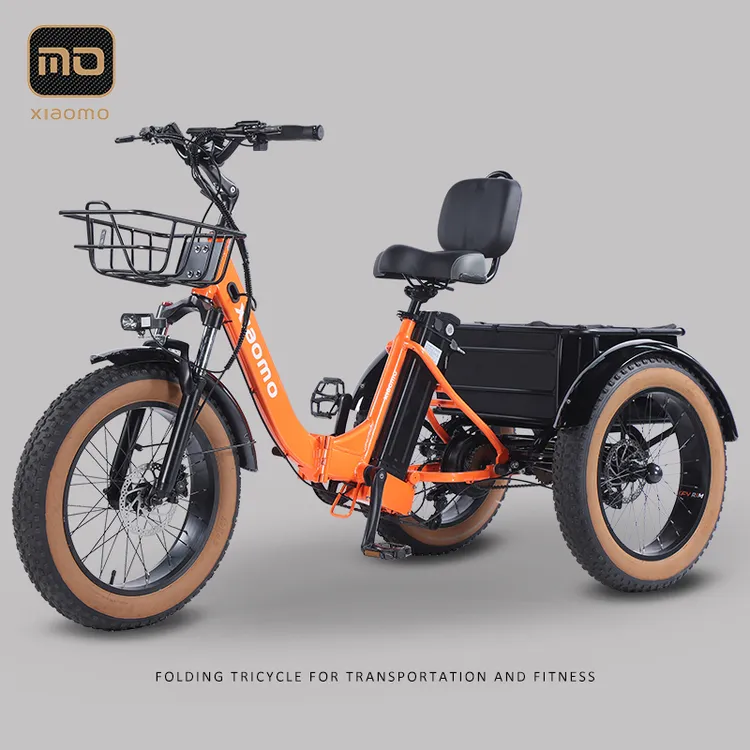 小末【铝架骑士】三轮车越野长途休闲钓鱼旅行变速越野三轮车