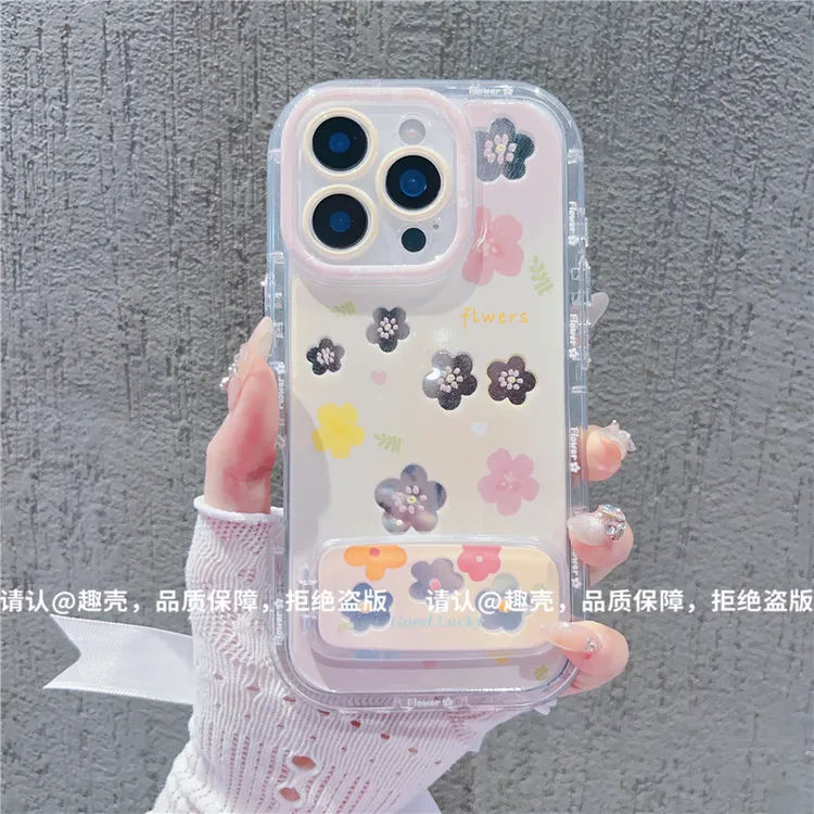 镜面奶油壳适用苹果16/iPhone/华为荣耀/OPPO/VIVO/小米手机壳潮