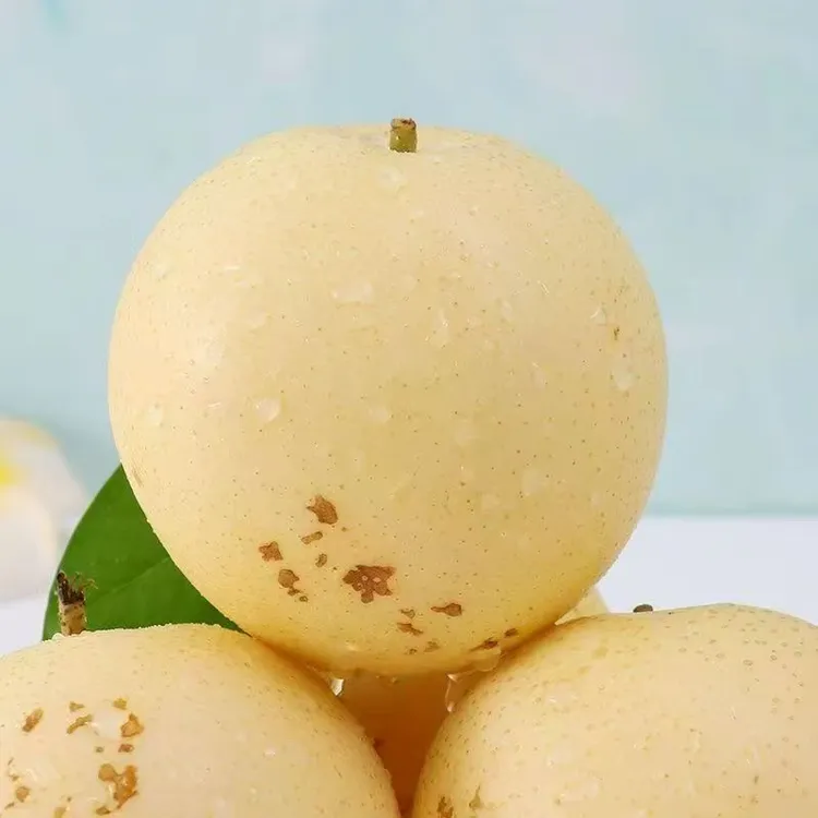 新鲜皇冠梨脆甜多汁水果直发
