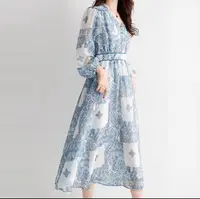 2025夏季新款欧若风连衣裙出行洋气衣服8666