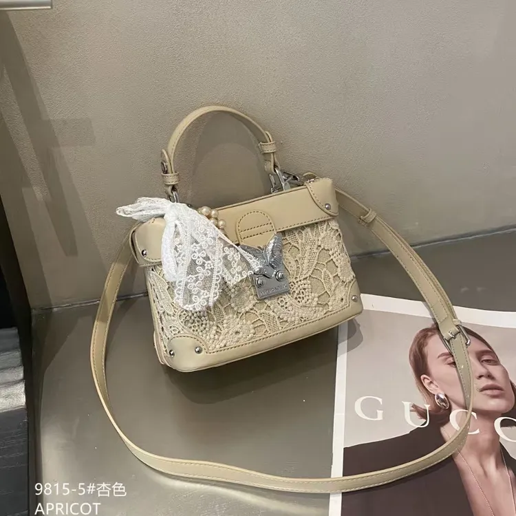 真皮法式千金风时尚通勤风斜挎包小众小包包手拎包牛皮百搭轻奢