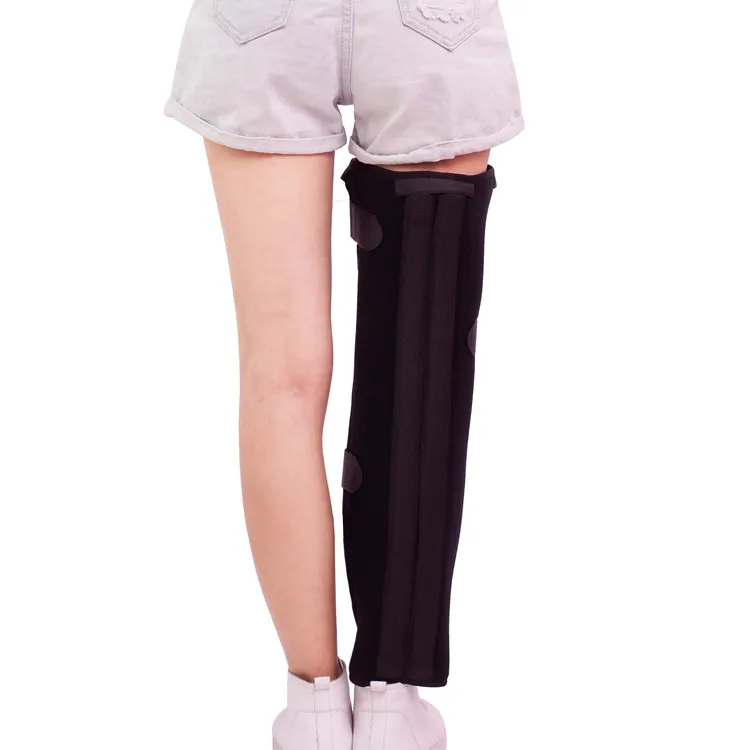 半月板康复护膝膝关节固定支具膝盖髌骨骨折夹板腿部护具下肢支架