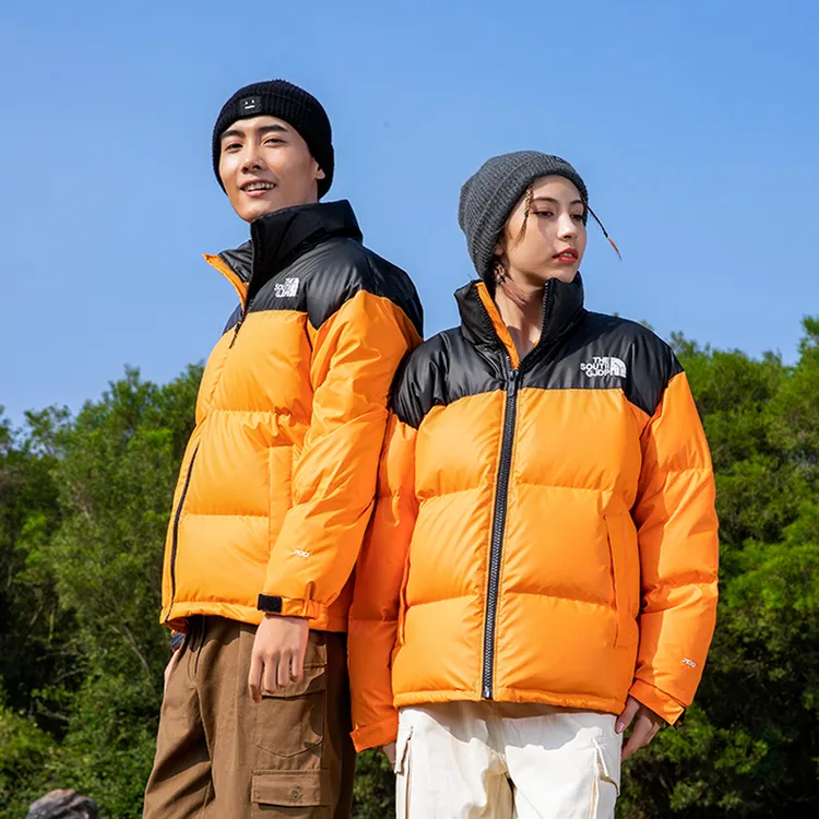 防寒立领经典情侣同款棉服男女款保暖潮流夹克