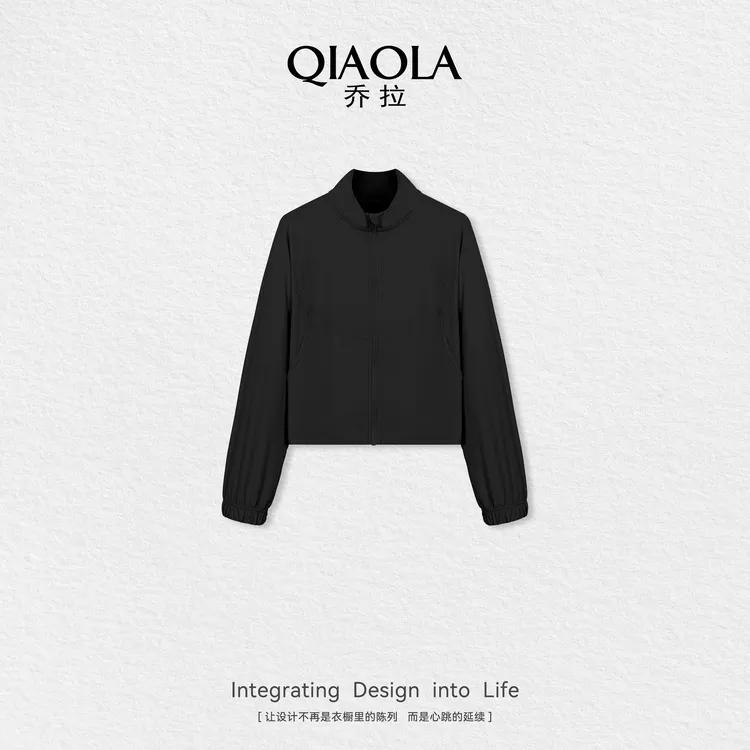 QIAOLA/乔拉【 防晒公式】夏新款小众设计防晒运动百搭时尚外套预售