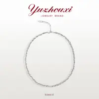 铜合金项链 I1-831【三轱纽结錾刻满天星短链项链】