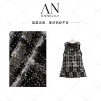 ANNELILY安琪琪【可忆】新款上新高级感温柔背心裙AQ2509091