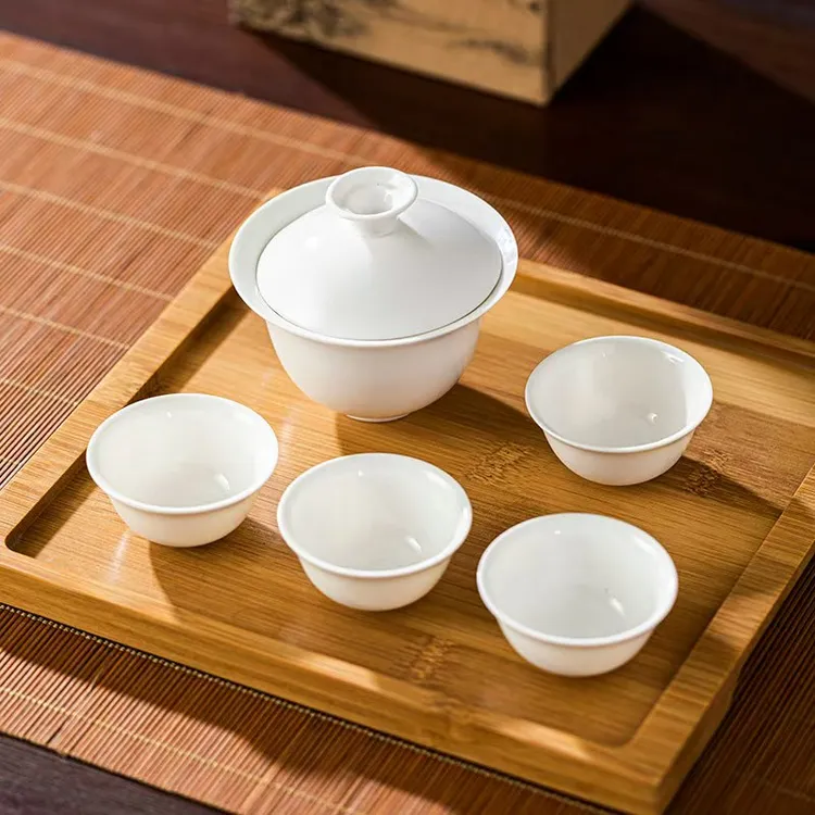 陶瓷家用功夫茶具套装茶杯茶壶茶具茶具套装高端全套盖碗茶具茶器