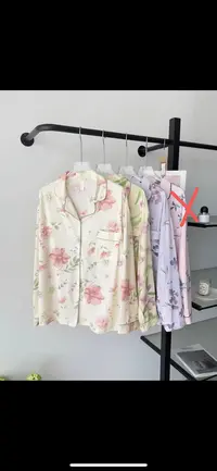 三色长袖家居睡衣2550