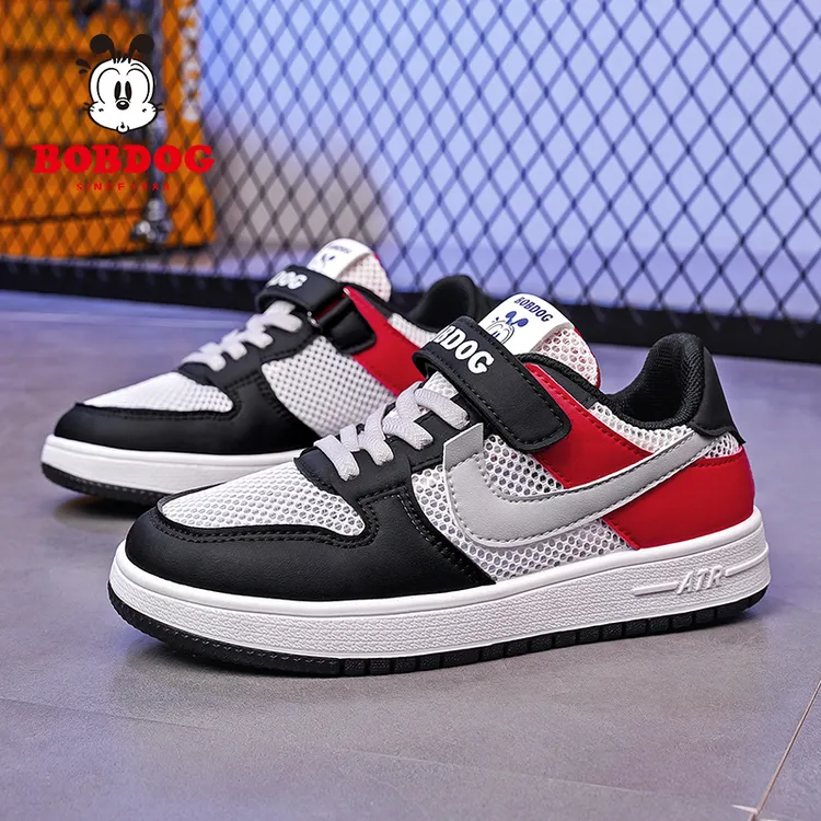 巴布豆2026儿童鞋板鞋男童鞋子运动春夏潮流网面中大童6-12岁女童商品图