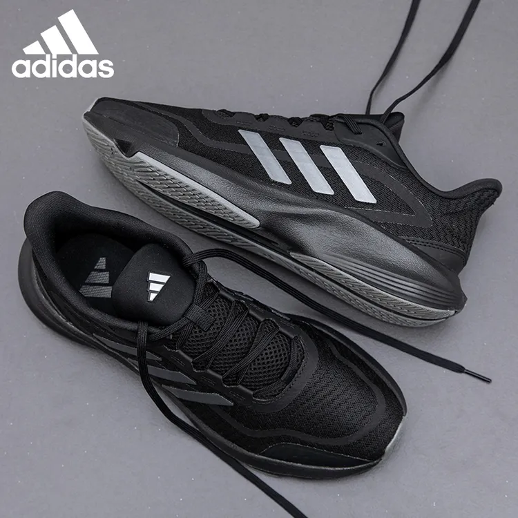 adidas阿迪达斯运动鞋黑武士秋季网面透气跑步鞋男鞋训练鞋JH5150