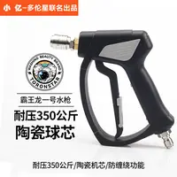多伦星商用霸王龙水枪高压水枪洗车机枪头家用清洗机喷