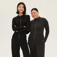 【李虹专属】双色羊绒时尚微塑形外套1551