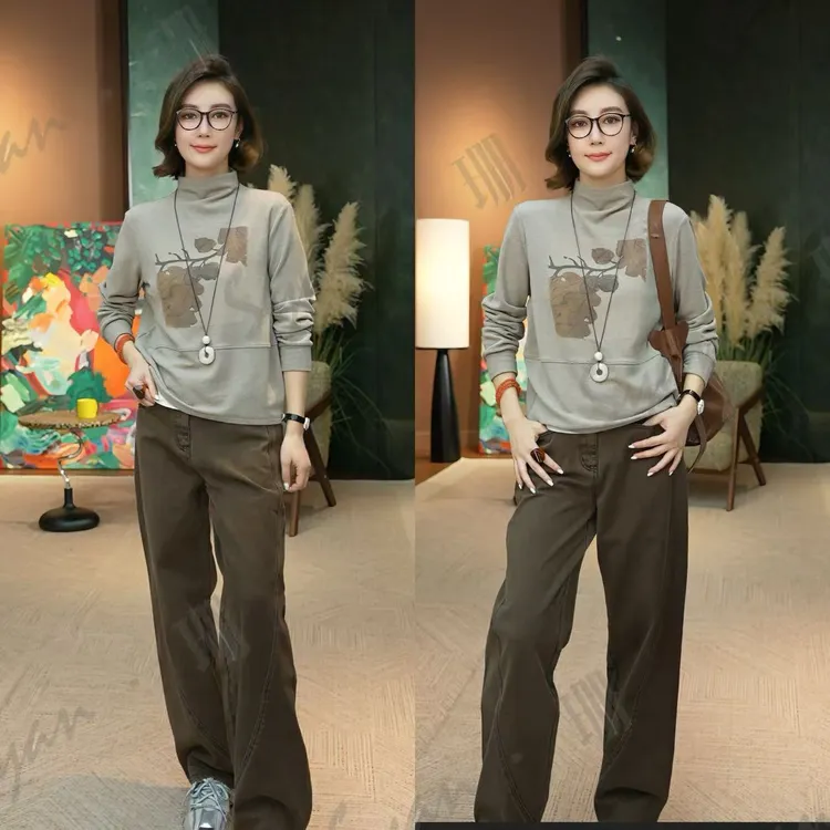 Syan【等风来】洋气时尚百搭简约小众高级轻奢贵气设计款卫衣