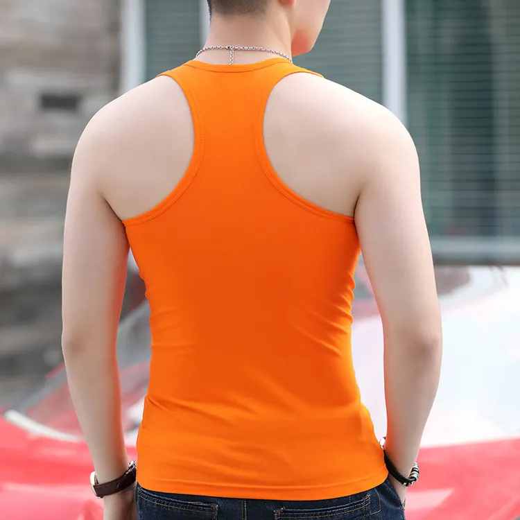 透气内搭男士男生背心运动健身夏季打底吸湿背心无袖棉上衣服