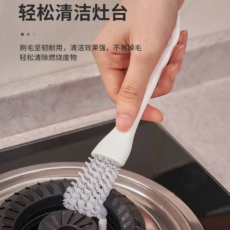 油烟机刷子专用工具钢丝刷带柄烧烤网水槽厨房灶台去油污缝隙家用