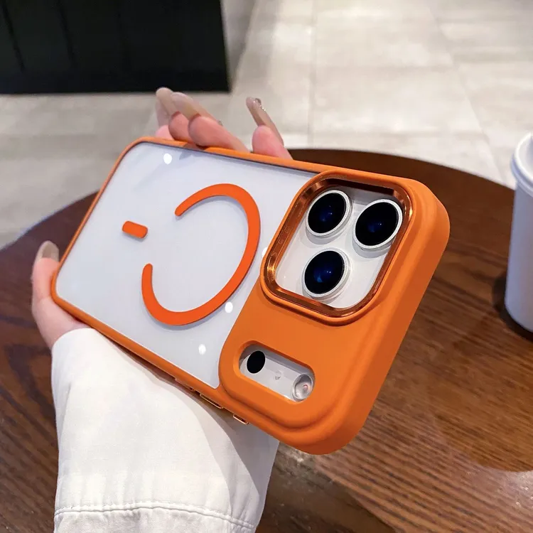 2025新款苹果17promax磁吸手机壳高清透明适用16PM防摔15个性简约