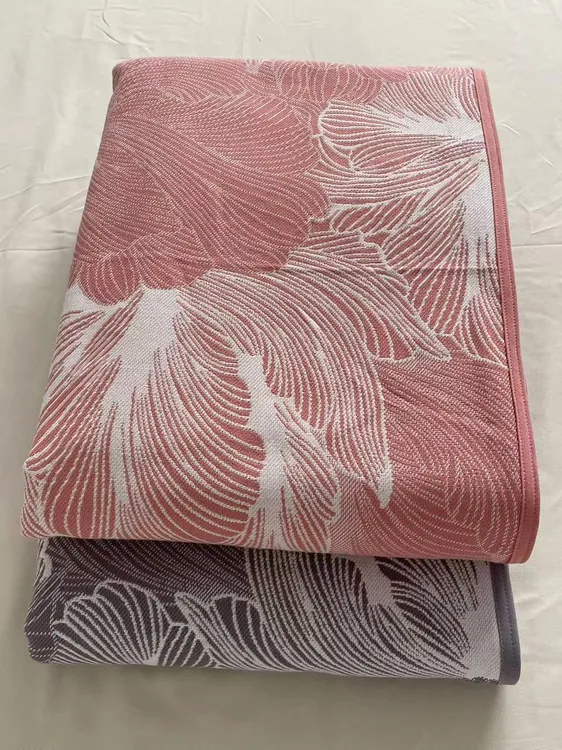 山东老粗布【7A级抗菌 非遗传承】全棉母婴级A类精梳棉提花四季毯