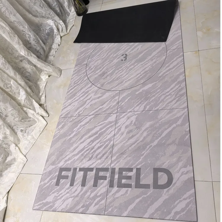 加长加宽瑜伽垫麂皮绒橡胶瑜伽垫健身运动跳绳跳操垫