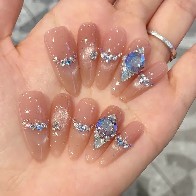 郭小双穿戴甲【星辰】全华版手工穿戴甲10片盒装-H31362