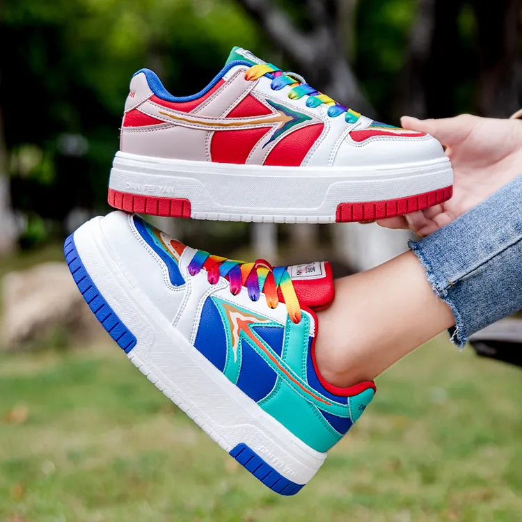 单飞燕新款爆米花秋冬透气毽子鞋厚底低帮踢毽子鞋大白毽球专用鞋