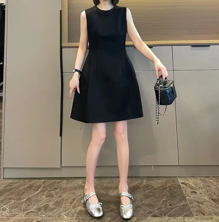 米可/MK-2487ZJ【收腰花苞连衣裙】时尚休闲气质夏季新款连衣裙