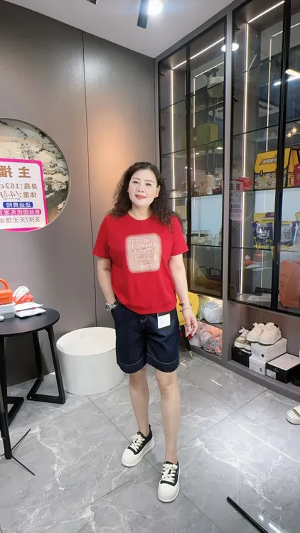 0666夏季气质字母减龄上衣258920