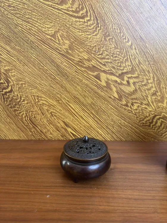 高品铜社摆件宣德炉供香炉