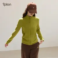 【早秋新品】SPLAN唤醒计划 极简风柔软舒适纯色秋冬外套25200