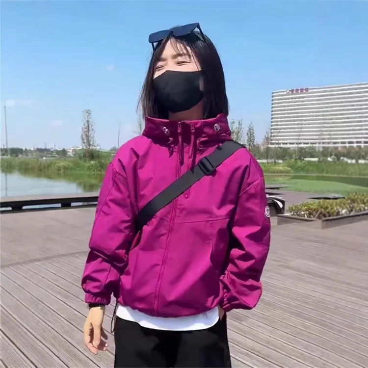 2025女新款春秋外套显瘦感棒球服短款夹克百搭上衣休闲双拉链