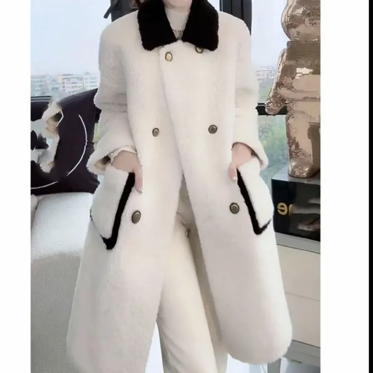 【薇恩COCO】轻奢气质外套中长款休闲百搭女外套冬季新款S6050