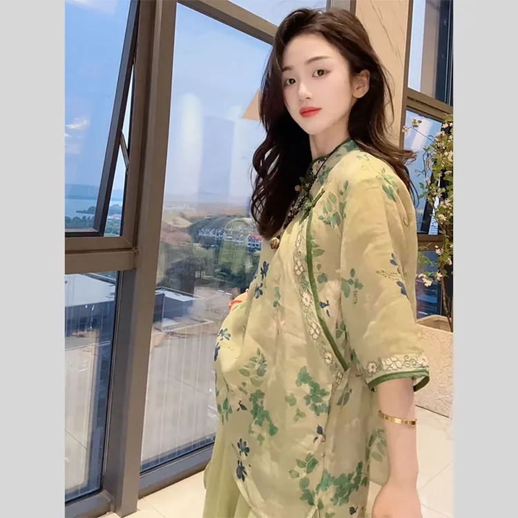 2025夏季超火新中式国风复古别致减龄气质显瘦设计感独特上衣衬衫