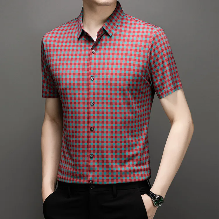 雅鹿打底运动男t轻薄短袖高级感速干重磅正品弹性T恤新款圆领