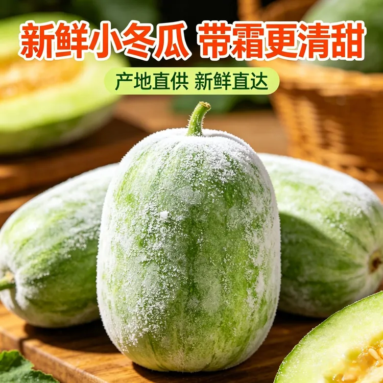 云南特产现摘迷你小冬瓜小香瓜农家自种当季新鲜菜蔬菜轻食优选商品图