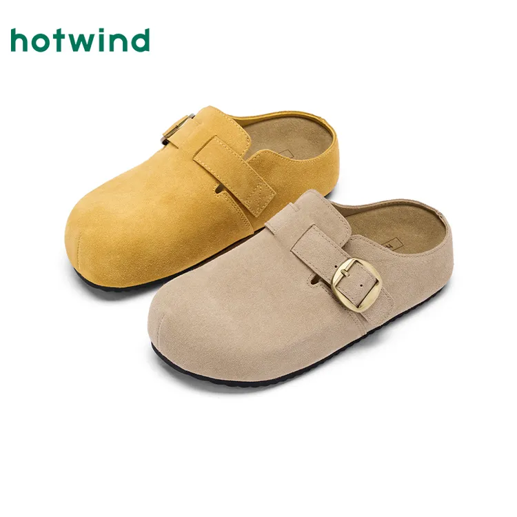 【双11同价热风商场款】【琥珀流光】女休闲皮面模勃肯鞋