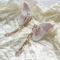 合金耳饰 E-422百搭气质轻奢个性长款流苏耳环